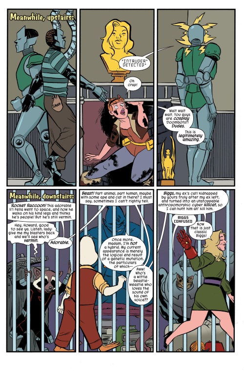 Animal Mimicry (hybrid)-The Unbeatable Squirrel Girl #6 (2016)