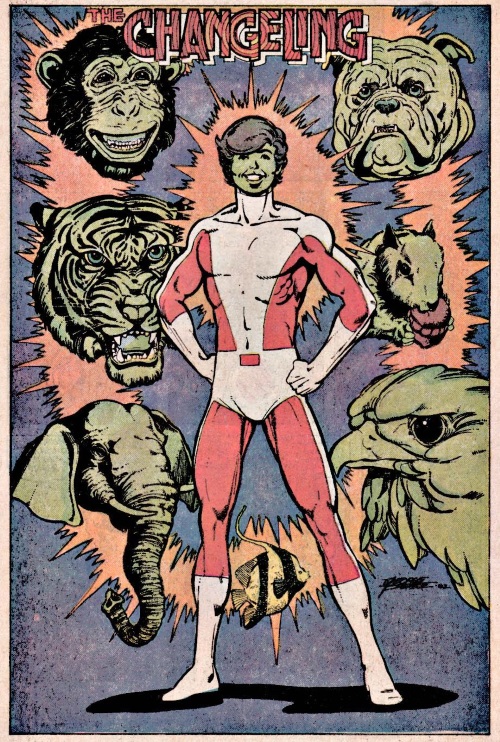 Animal Mimicry (multi)-Beast Boy-Tales of the New Teen Titans #3