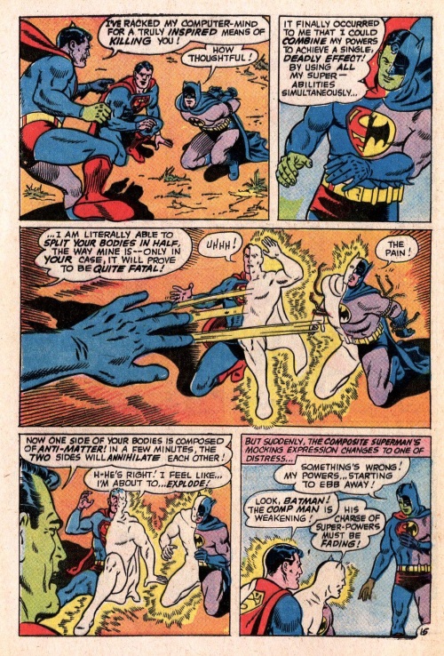 Anti-Matter Manipulation-Composite Superman-World's Finest Comics #168 (1967)