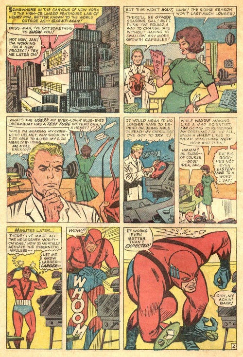 Appendages (antennae)-Giant Man-Tales to Astonish V1 #58-4
