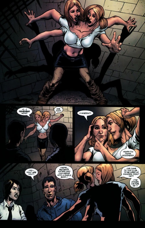 Appendages (arms)-Mystique #17 (Marvel)