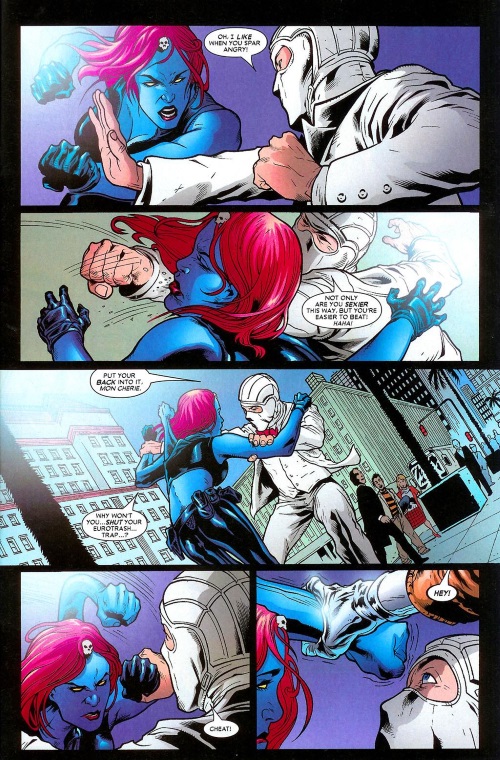 Appendages (arms)-Mystique #20 (Marvel)