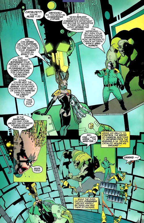Appendages (tentacles)-Commander Cypher-Mystique & Sabretooth #4 (Marvel)1