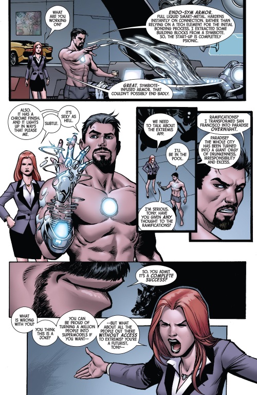 Armor (matter)- Endo-Sym Armor-Superior Iron Man #1 (2015)