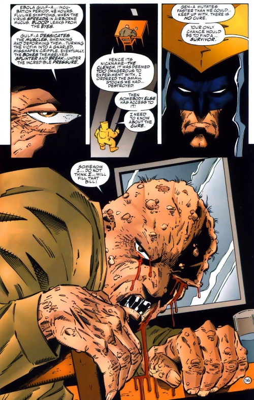 Disease Manipulation–The Clench-Batman-Shadow of the Bat #48
