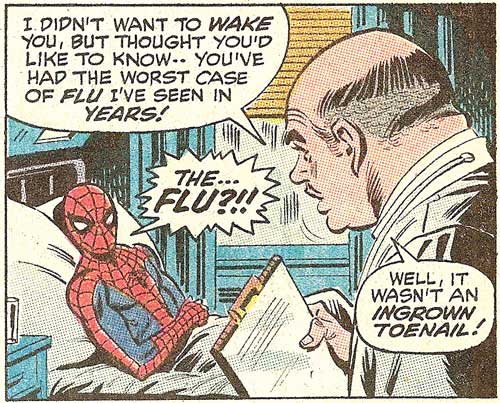 Disease Resistance–Amazing Spider-Man #87 - Flu