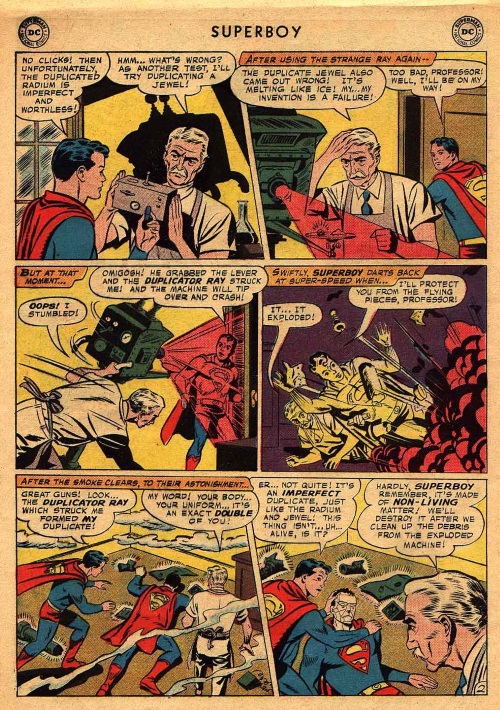 Duplication (imperfect)–Bizarro-Superboy V1 #68