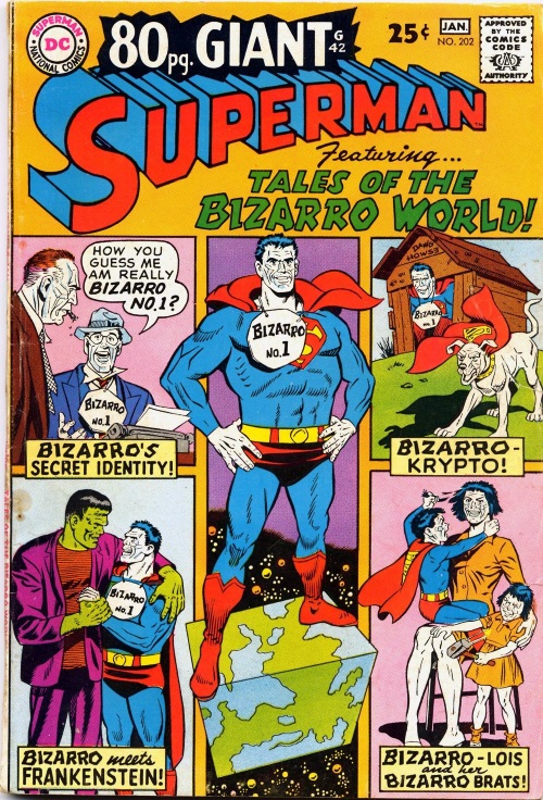Duplication (imperfect)–Bizarro World-Superman V1 #202