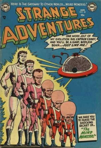 Evolution Manipulation (others)-Captain Comet-Strange Adventures V1 #40