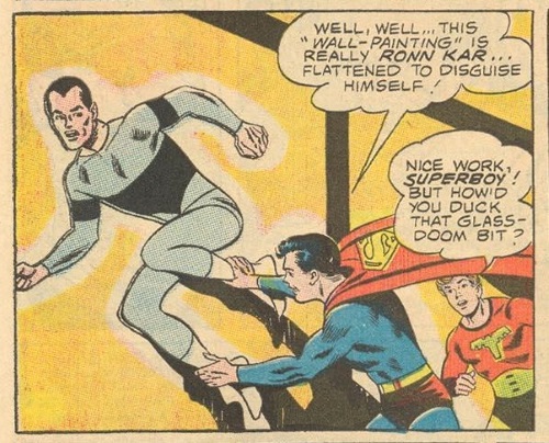 Flat Body (self)-Ronn Kar-Legion of Super-Heroes V1 #372 (1968)