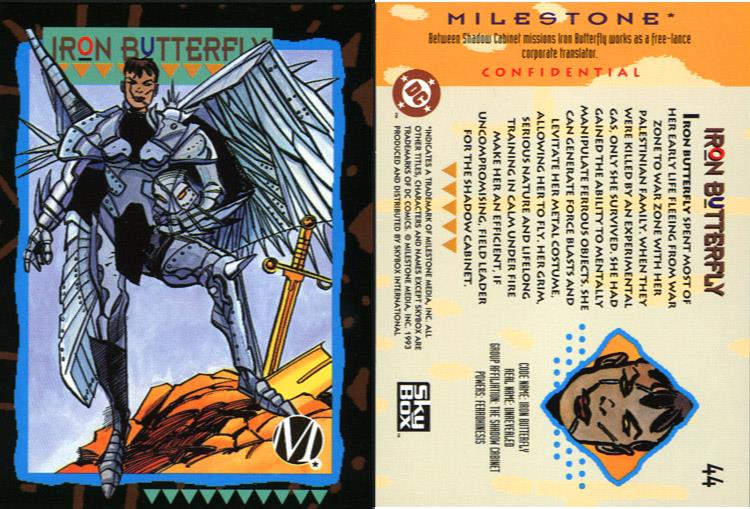 Metal Manipulation-Iron Butterfly-Milestone Media Universe Card Set