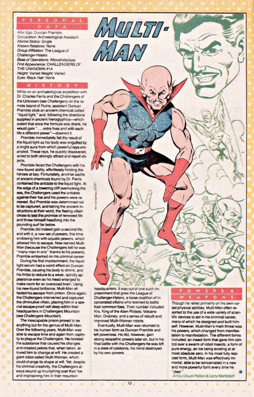 Resurrection (self)-Multi-Man-DC Who's Who #16