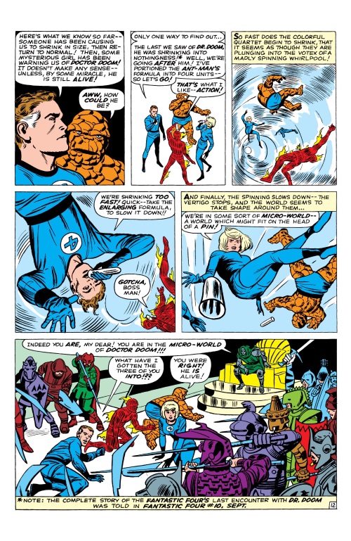 Size Reduction (self)–Microverse-Fantastic Four V1 #16 (Marvel)-13