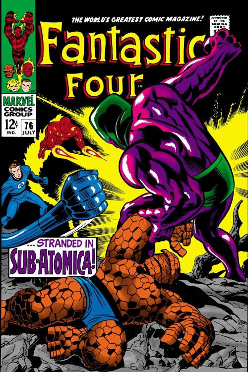 Size Reduction (self)–Microverse-Fantastic Four V1 #76 (Marvel)