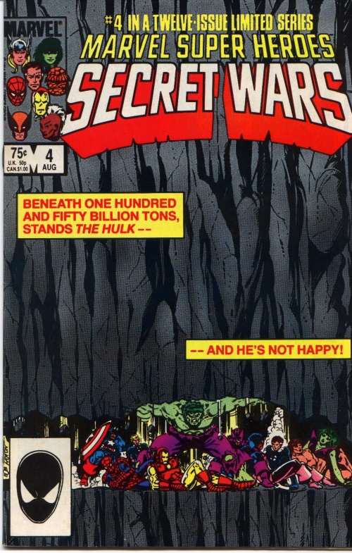 Superhuman Strength–Hulk-Secret Wars I #4