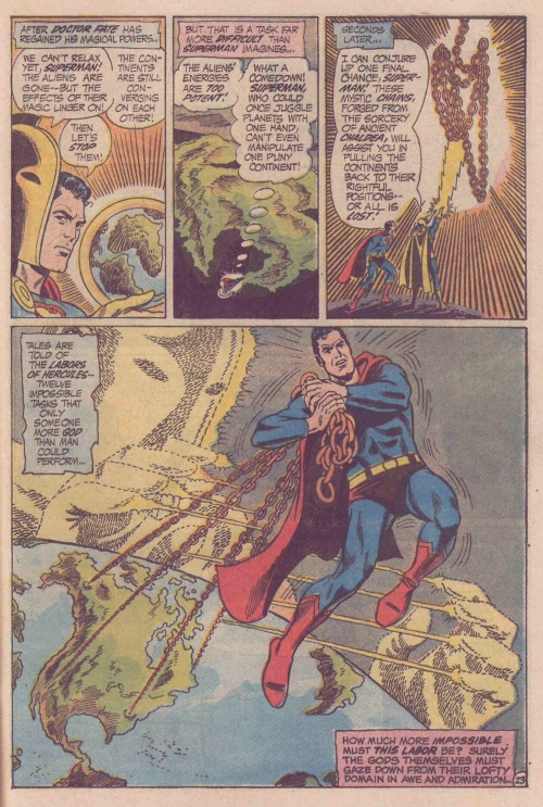 Superhuman Strength–Superman-World's Finest Comics #208 (1971)