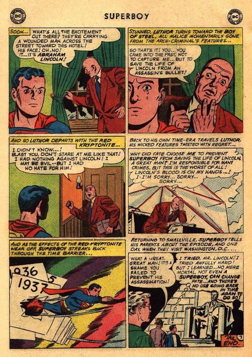 Time Travel (self)-person-Lincoln-Superboy V1 #85