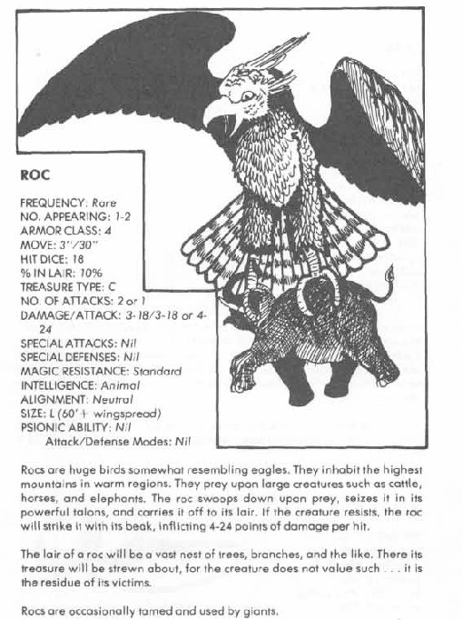Featured image of post Dnd 5E Roc Roc roc are a race of bird creatures heavily indulged in their intelligence over others