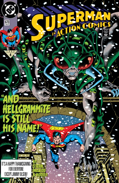 Insect Mimicry–Hellgrammite-Action Comics V1 #673