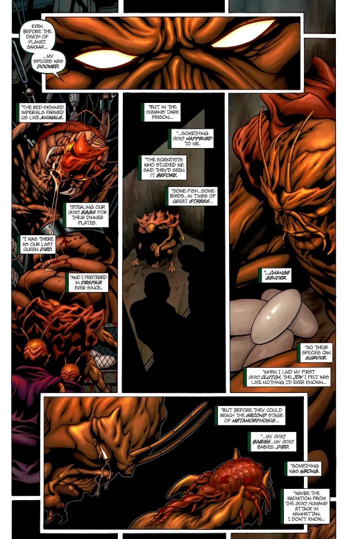 Insect Mimicry–Miek-Incredible Hulks #625 (Marvel)