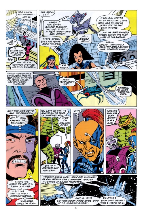 Insect Mimicry–Sikorsky-X-Men - Spotlight on the Starjammers #1
