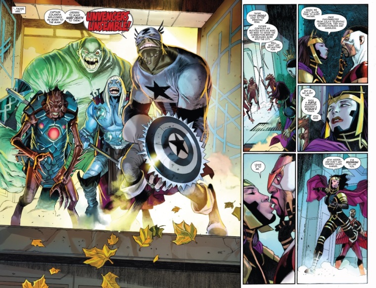 Insect Mimicry–Zola Iron Man-Captain America V7 #23 (2014)