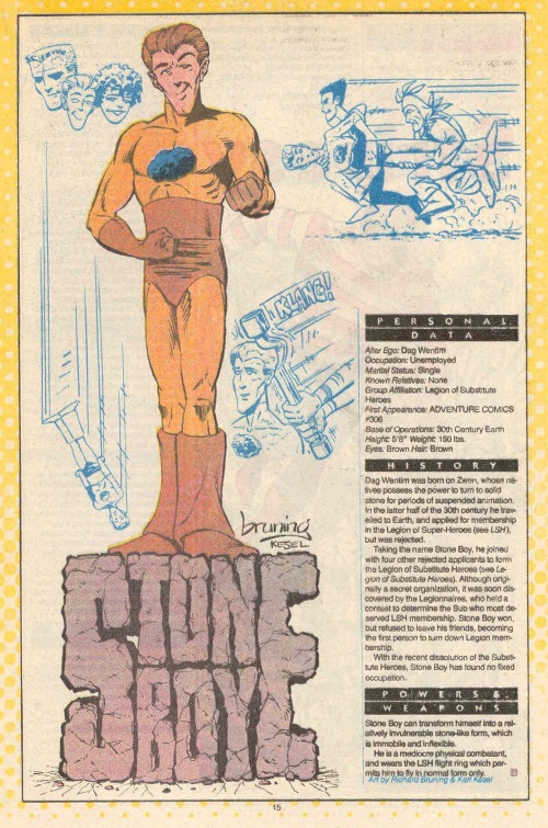 Stone Mimicry-Stone Boy-DC Who's Who #22 (DC)