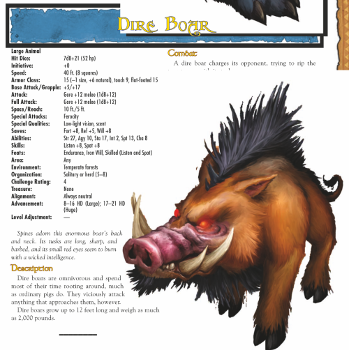 suidae-mimicry-wow-dire-boar-world-of-warcraft-monster-guide