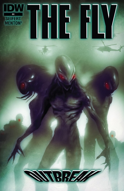 Transmutation (insect)– The Fly - Outbreak #4 (IDW)