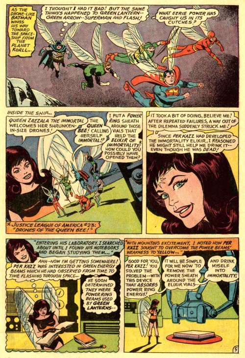Transmutation (insect)–Justice League of America V1 #60 (DC)