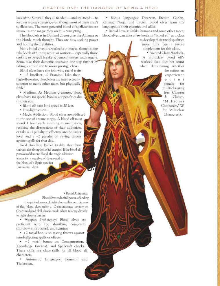 Fey Mimicry-WOW-Blood Elves-World of Warcraft Monster Guide