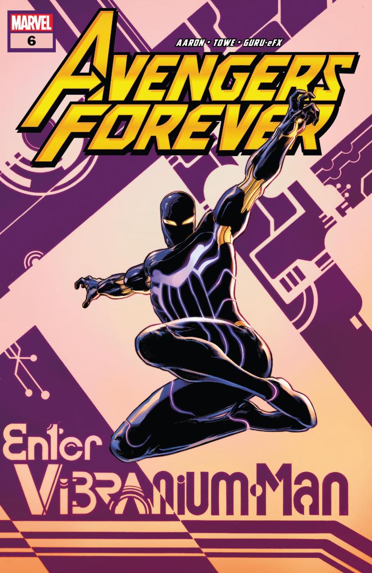 048) Armor (matter)-Vibranium Armor on Vibranium Man in Avengers Forever #6 (Marvel)